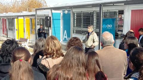 Entrega simbólica de llaves en Dolores